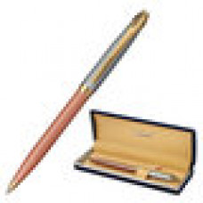 Ручка подарочная шариковая GALANT "DECORO ROSE", корпус хром/розовый, детали золотистые, узел 0,7 мм, синяя