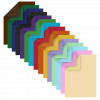 Цветная бумага А4 ТОНИРОВАННАЯ В МАССЕ, 48 листов 16 цветов, склейка, 80 г/м2, BRAUBERG, 113504