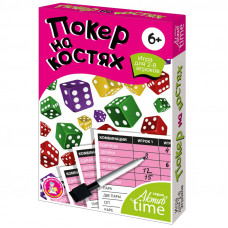 Игра настольная Десятое королевство "Покер на костях", картонная коробка