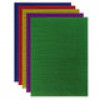 Цветная бумага А4 ГОФРИРОВАННАЯ, 5 листов 5 цветов, 250 г/м2, "МЕТАЛЛИК"