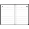 Ежедневник датированный 2022г., A5, 176л., кожзам, OfficeSpace "Nebraska", белый