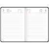 Ежедневник датированный 2022г., A5, 176л., кожзам, OfficeSpace "Winner", красный