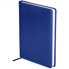Ежедневник датированный 2022г., A5, 176л., кожзам, OfficeSpace "Nebraska", синий
