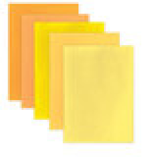 Цветной фетр для творчества, А4, ОСТРОВ СОКРОВИЩ, 5 листов, 5 цветов, толщина 2 мм, оттенки желтого