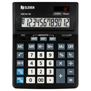 Калькулятор настольный Eleven Business Line CDB1201-BK, 12 разрядов