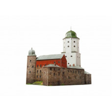 Сборная модель из картона "Выборгский замок"