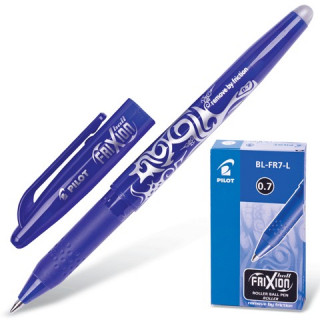 Ручка Пиши-стирай гелевая PILOT "Frixion", толщина письма 0,35мм, синяя