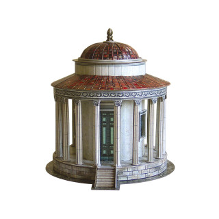 Сборная модель из картона "Храм Весты в Тиволи"