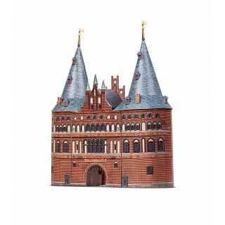 Сборная модель из картона "Любекские ворота" (Ворота Хольстенор в Любеке).