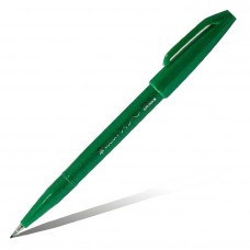 Фломастер-кисть Pentel "Brush Sign Pen", зелёный